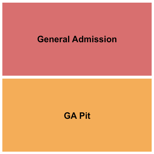 California Mid-state Fair Grounds GA/GA Pit Seating Chart