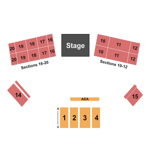 California Mid-state Fair Grounds Rodeo 3 Seating Chart