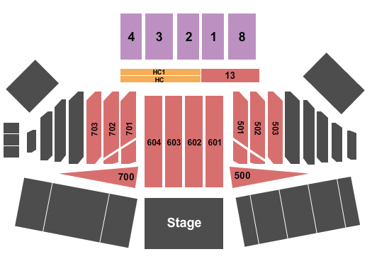 California Mid-state Fair Grounds Los Tigres Del Norte Seating Chart