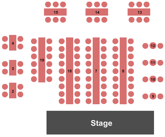 Calissa End Stage Seating Chart