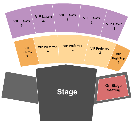 Caloosa Sound Amphitheater Endstage 3 Seating Chart