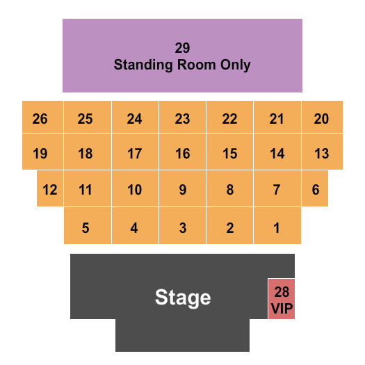 Caloosa Sound Amphitheater Endstage Seating Chart