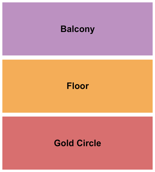 Calvary Chapel Melbourne Floor/GC/Balc Seating Chart