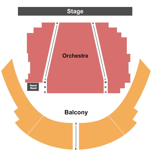 Camden Opera House Endstage Seating Chart