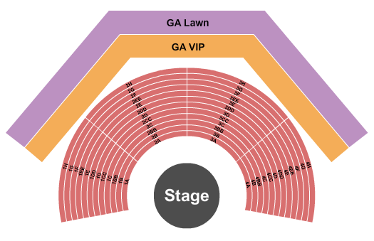 Cameron County Amphitheater & Event Center Seating Chart