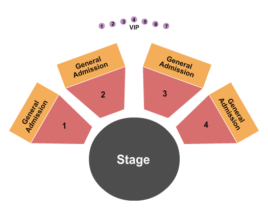 Cameron County Amphitheater & Event Center Endstage 2 Seating Chart
