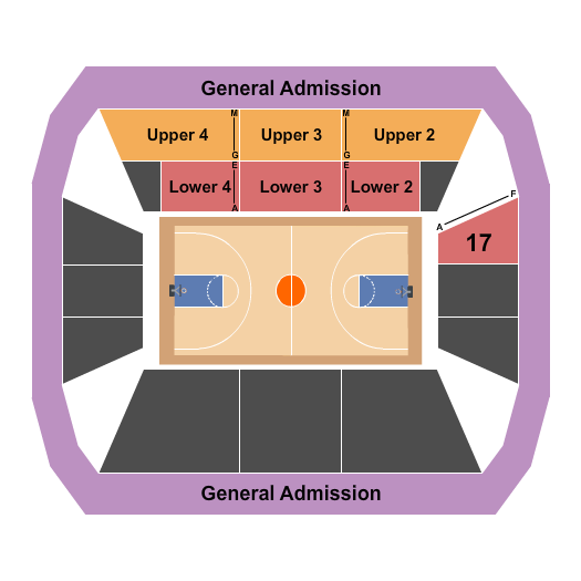 Cameron Hall Basketball Seating Chart