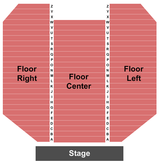 Campbell Hall At UCSB End Stage Seating Chart