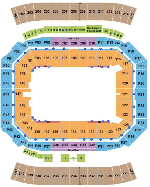 Camping World Stadium Monster Jam Seating Chart