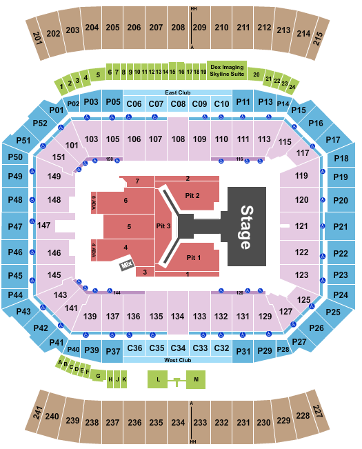 Camping World Stadium Seating Chart