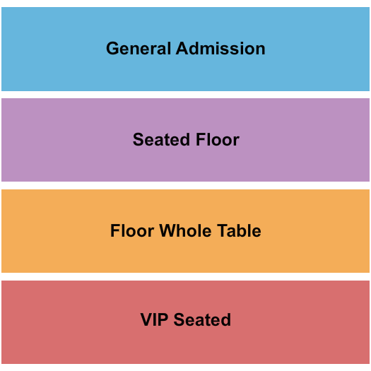 Gas Hill Drinking Room at The Ramkat VIP/Floor/Seated/GA Seating Chart