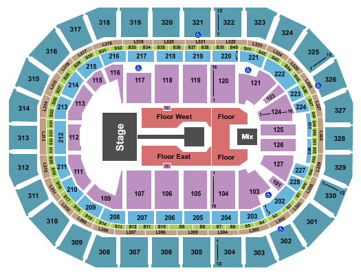 Canada Life Centre Michael Buble 2 Seating Chart