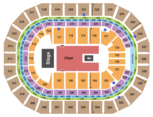 Canada Life Centre Russell Peters Seating Chart