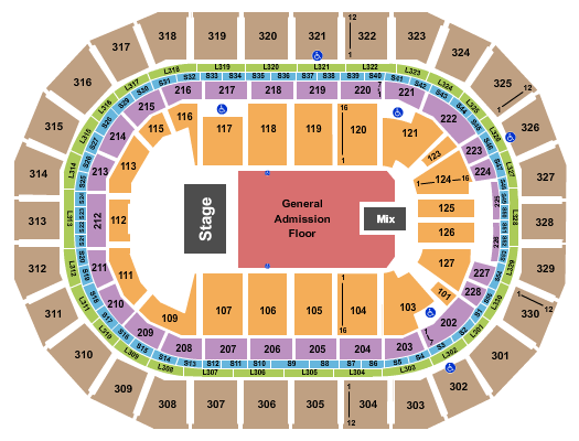 Canada Life Centre Eagles Seating Chart