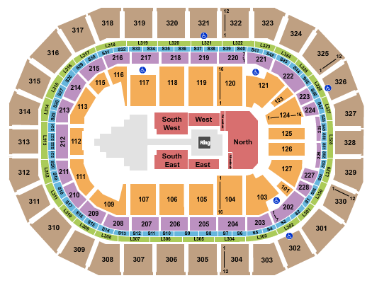 Canada Life Centre WWE 2 Seating Chart
