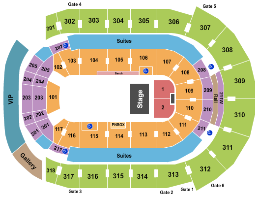 Canada Life Place Half House 3 Seating Chart