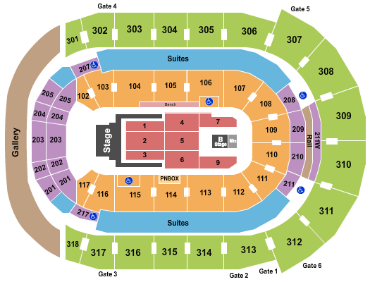 Canada Life Place Jelly Roll Seating Chart