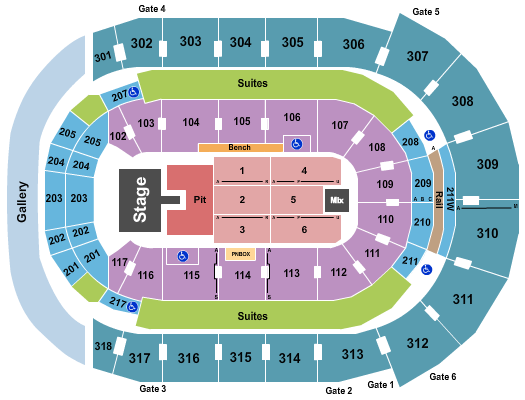 Canada Life Place Korn Seating Chart