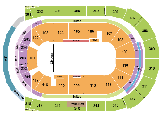 Canada Life Place PBR1 Seating Chart