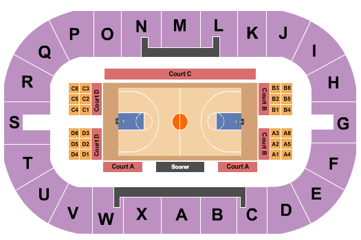 WinSport Event Centre At Canada Olympic Park Basketball - Calgary Surge Seating Chart