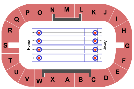 WinSport Event Centre At Canada Olympic Park Curling Seating Chart