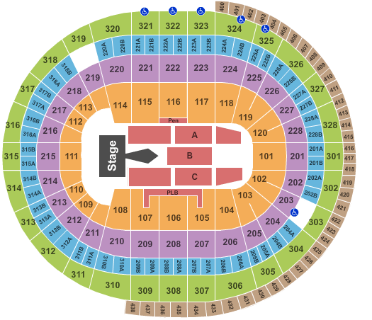 Canadian Tire Centre Ariana Grande Seating Chart