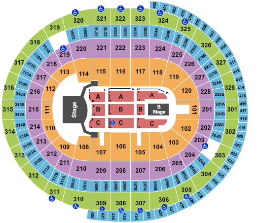 Canadian Tire Centre Celine Dion 2 Seating Chart
