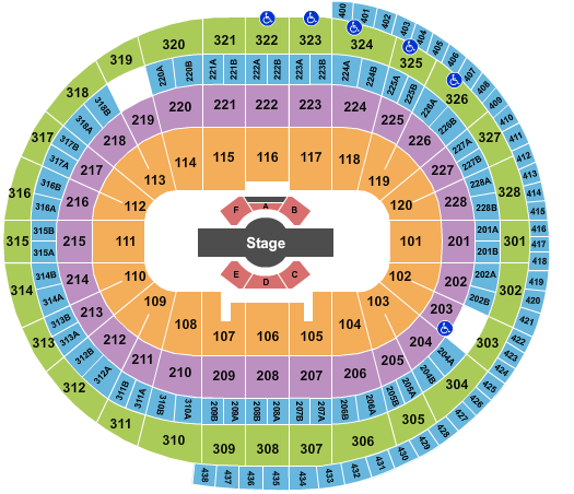 Canadian Tire Centre Cirque Corteo 2 Seating Chart