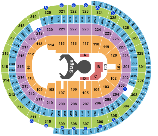 Canadian Tire Centre Cirque du Soleil Seating Chart