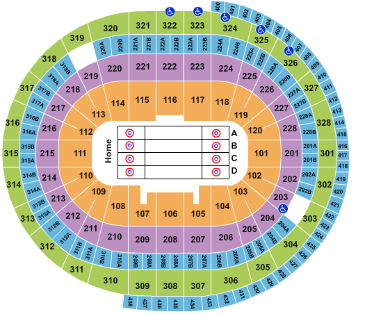 Canadian Tire Centre Curling Seating Chart