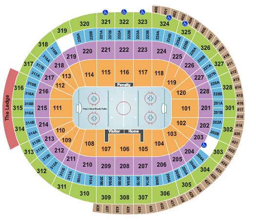 NHL Eastern Conference Second Round: Ottawa Senators vs. TBD – Home Game 2 (Date: TBD – If Necessary) at Canadian Tire Centre – Ottawa, Canada