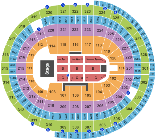 Canadian Tire Centre Jeff Foxworthy Seating Chart