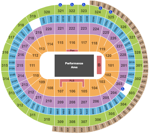 Canadian Tire Centre Marvel Seating Chart