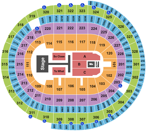 Canadian Tire Centre Tate McRae Seating Chart