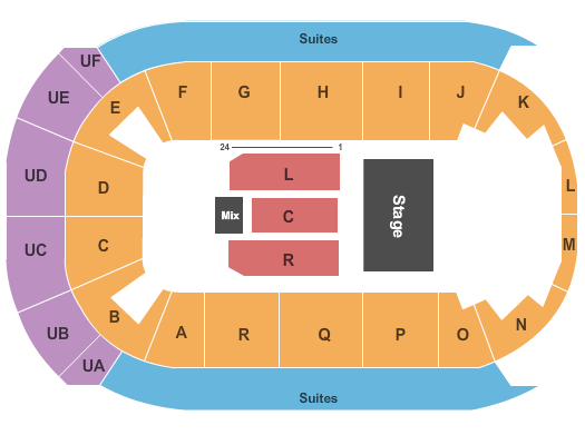 Co-Op Place 3Q Bowl Seating Chart