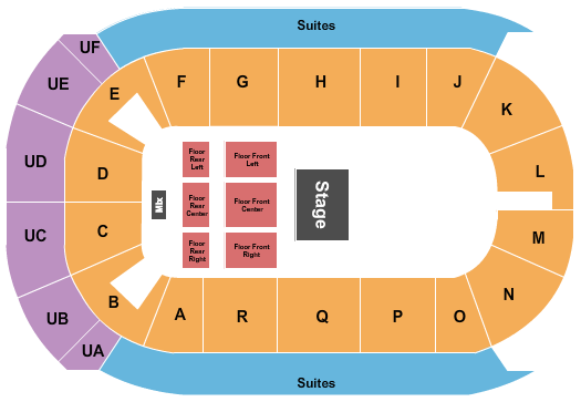 Co-Op Place Seating Chart