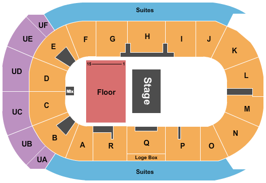 Co-Op Place Nutcracker Seating Chart