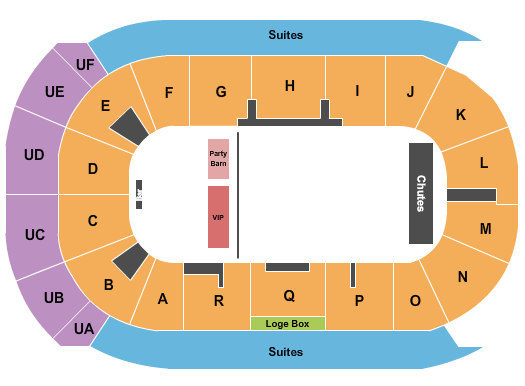 Co-Op Place PBR Seating Chart