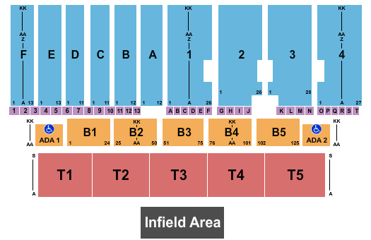 Canfield Fairgrounds Endstage 3 Seating Chart