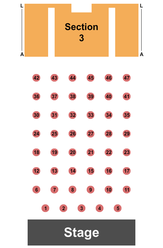 Canfor Culture & Events Centre venue and seating information