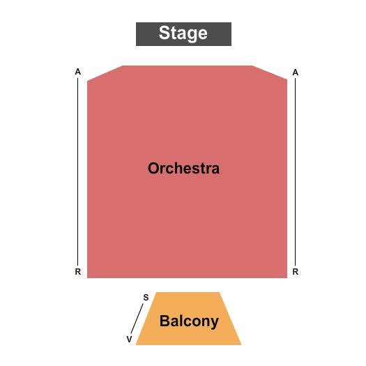 Cantey V. Sutton Theatre - Raleigh Little Theatre End Stage Seating Chart