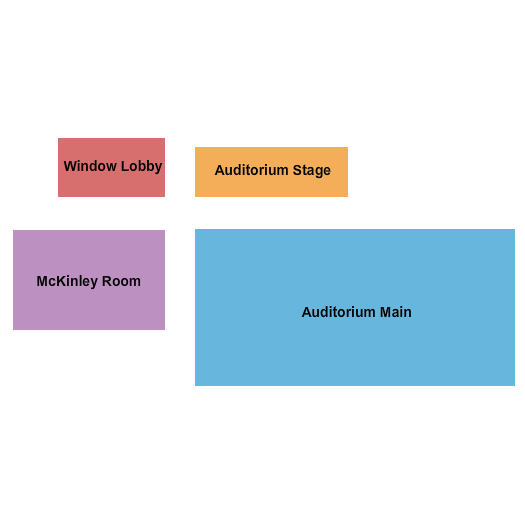 Canton Memorial Civic Center HOF Fashion Show Seating Chart