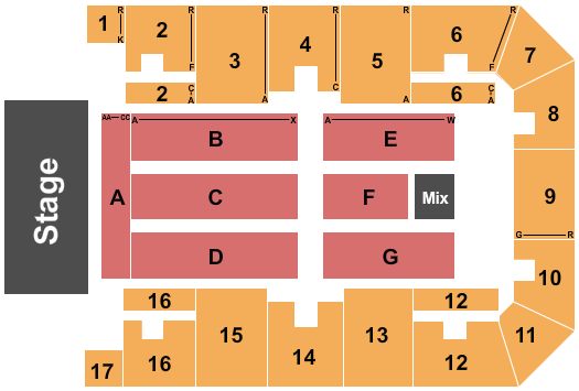 Canton Memorial Civic Center Seating Chart