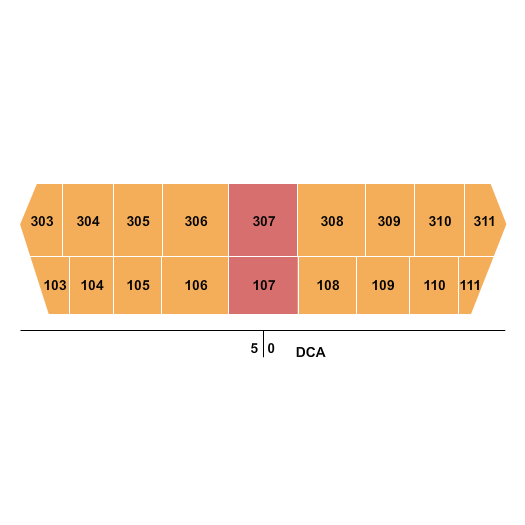Capelli Sport Stadium DCI Seating Chart