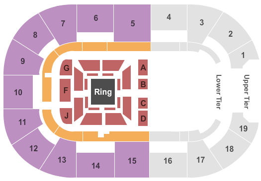 Motorpoint Arena - Nottingham WWE Nxt Seating Chart