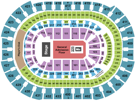 Capital One Arena 21 Pilots Seating Chart