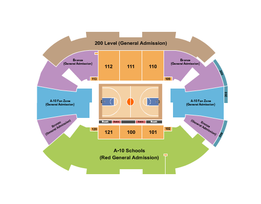 Capital One Arena A10 Basketball Seating Chart