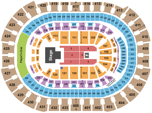 Capital One Arena Asake Seating Chart