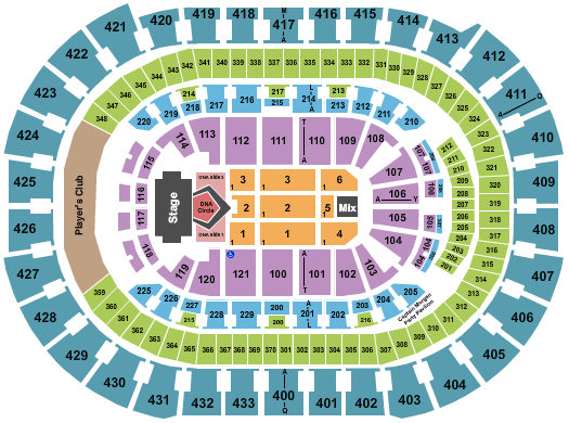 Capital One Arena Backstreet Boys Seating Chart