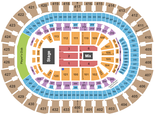seating chart for Capital One Arena - Bruno Mars - eventticketscenter.com